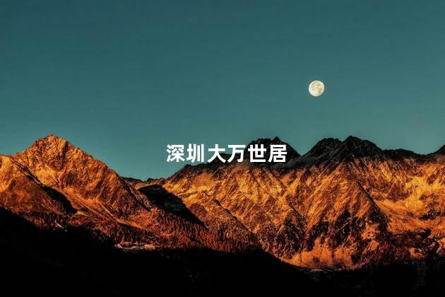 深圳大万世居